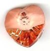1 10mm Preciosa Sweet Orange Heart